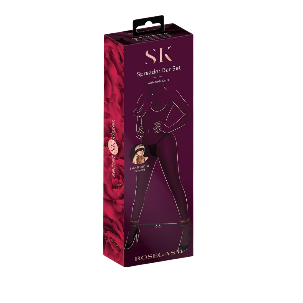 Rosegasm Spreader Bar Set with Ankle Cuffs