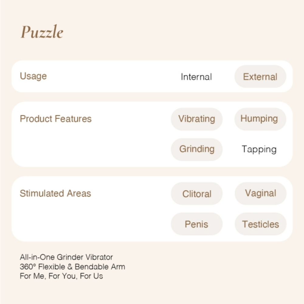 Puzzle Hands-Free Grinder Pad