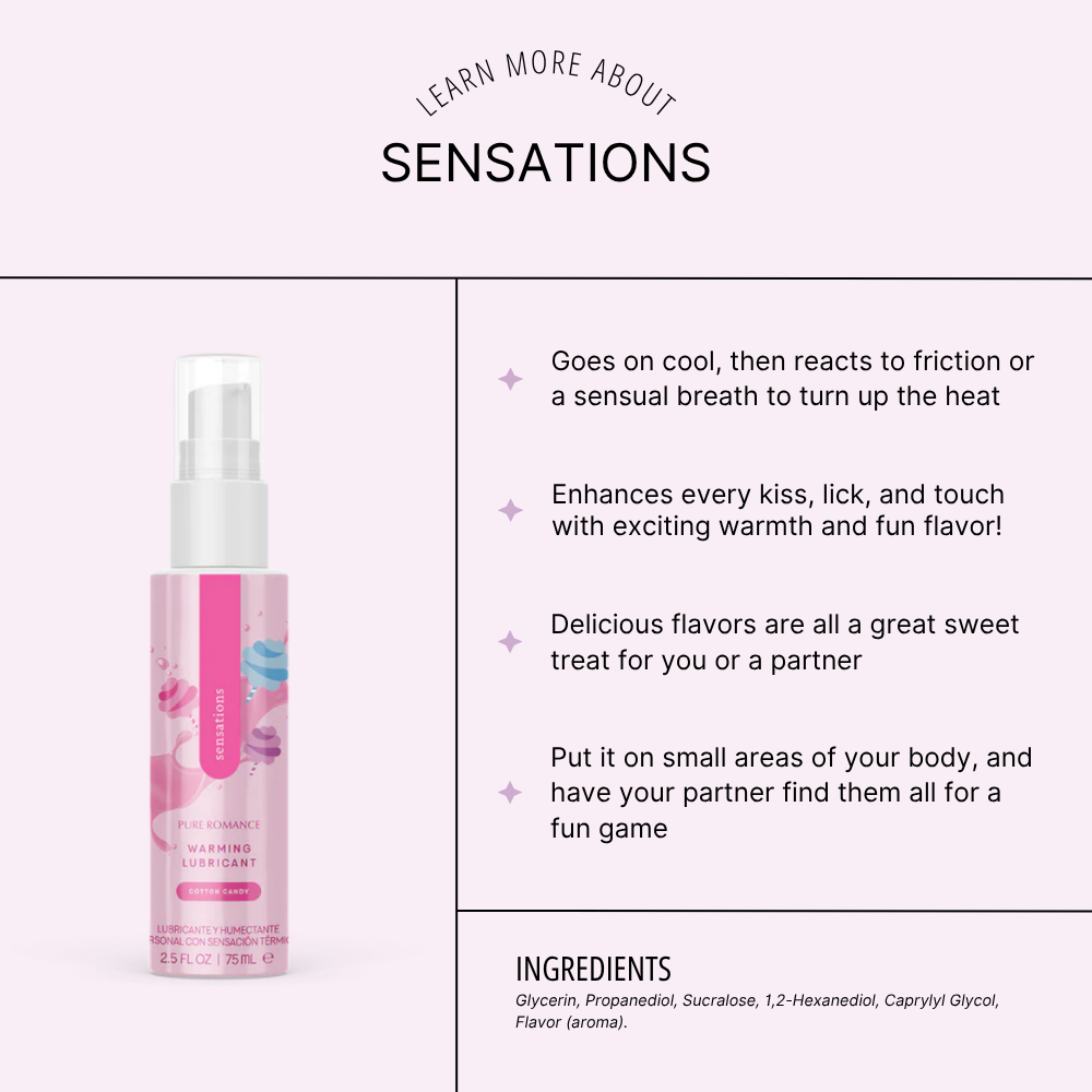 Sensations Warming Lubricant