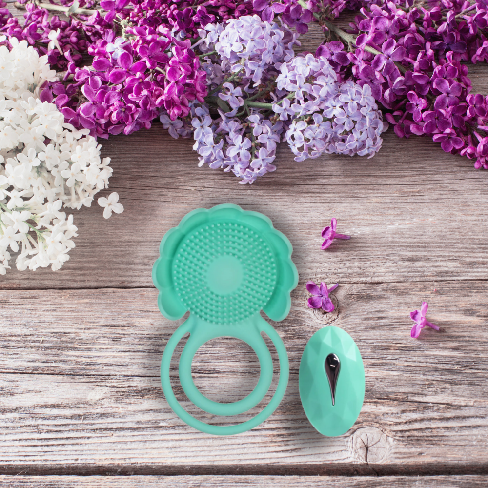 Spring Fling Vibrating C-Ring with Remote Control Intimacy Wellness by NikLovin Spring Fling Vibrating C-Ring with Remote Control Intimacy Wellness by NikLovin