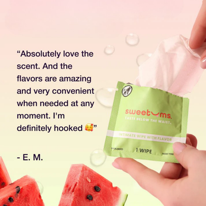 Sweetums Flavored Wipes