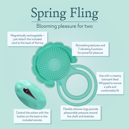 Spring Fling Dual C-Ring with Remote