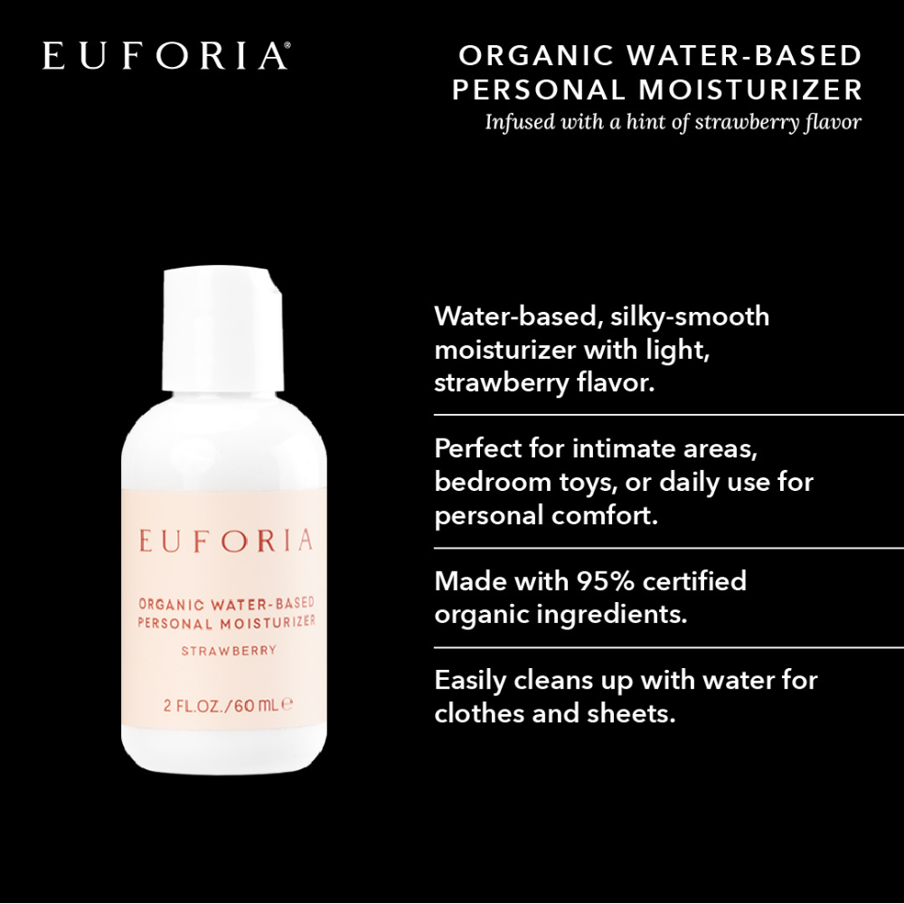 Water Based Lubricant - Organic Strawberry