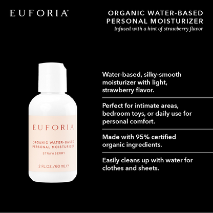 Water Based Lubricant - Organic Strawberry