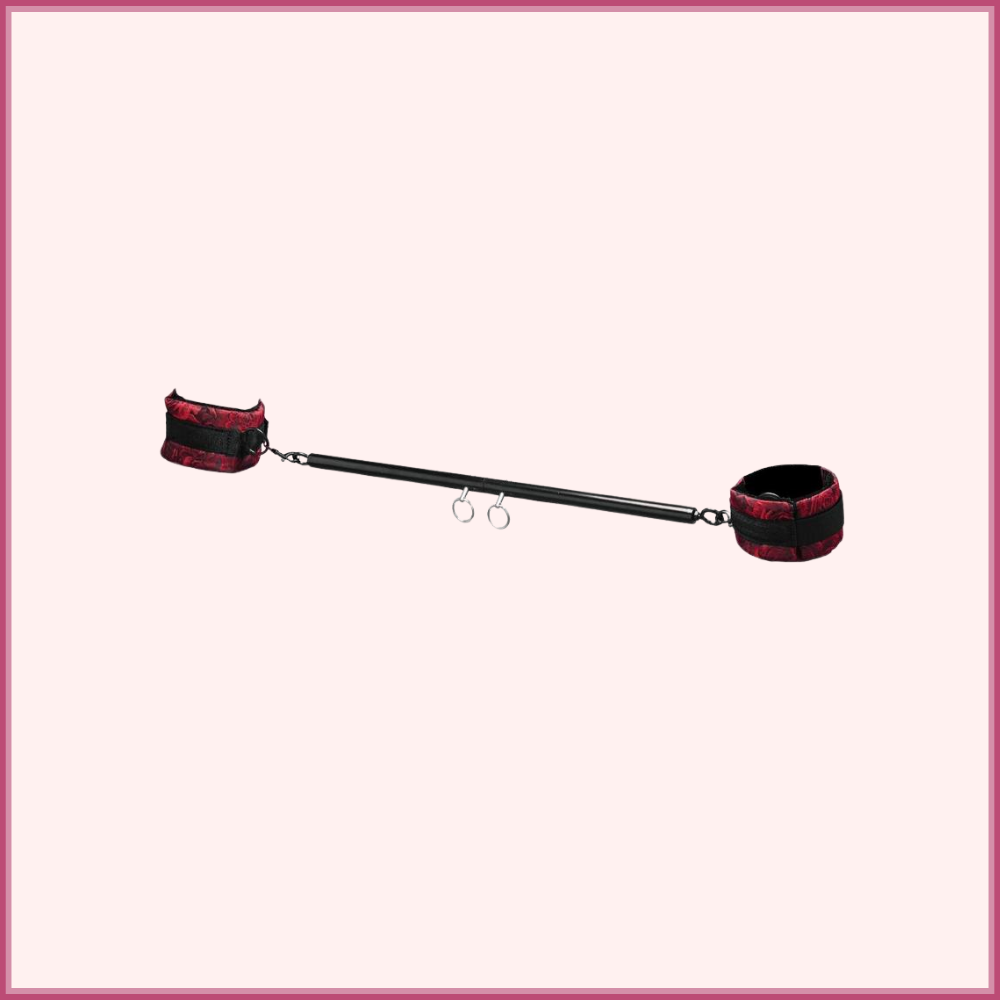 Rosegasm Spreader Bar Set with Ankle Cuffs