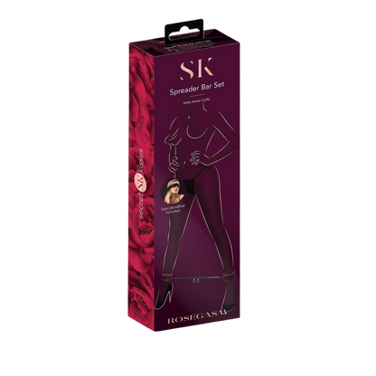 Rosegasm Spreader Bar Set with Ankle Cuffs